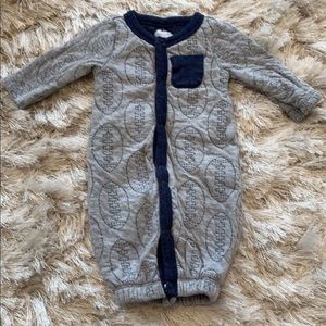 Mud Pie 2-in-1 gown or footless sleeper.